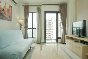 Modern Style 2BR at Tamansari Semanggi Apartment By Travelio