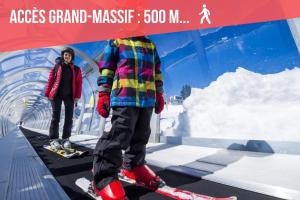 Appartements RED APPLE CARROZ Duplex de charme WIFI Parking Balcon TV Ski-Bus : photos des chambres