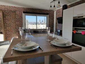 Appartements Appart'HomeCity - Rouen Vue Cathedrale : photos des chambres