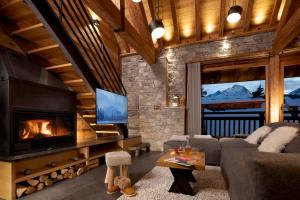 Chalets Chalet Prestige l'Atelier Lodge : photos des chambres