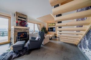 Eco dom z sauną- Pasja II View,Lake & Ski