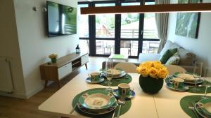 Triventi z widokiem na Śnieżkę