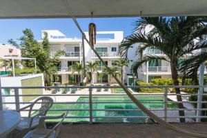 Poolside tranquil apartment in Playa del Carmen