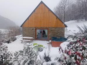 Maisons de vacances Chalet Le Bordarriben sauna & spa : photos des chambres