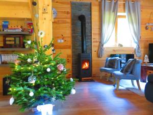 Maisons de vacances Chalet Le Bordarriben sauna & spa : photos des chambres