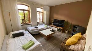 FeWo Nietleben mit 2Schlafzimmer & Balkon
