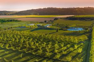 Orchard Cottage - modern Australian Sunshine Coast holiday cottage on organic farm nr beach