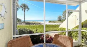 LaPlaya 104A Gulf front Walk right from your lanai onto the private beach - Longboat Key
