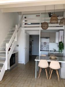 Appartements Studio vue mer Les Flots Bleus : photos des chambres