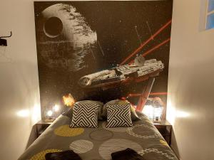 Appartement Cinéma vidéo-projecteur et garage