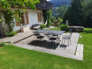 Chalet a Megeve-Vauvray - Grands Appartements , vue Mont Blanc : photos des chambres