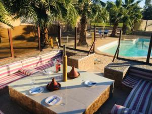 Maison d hôtes Bungalow Villa Hammam Bien-être et Piscine