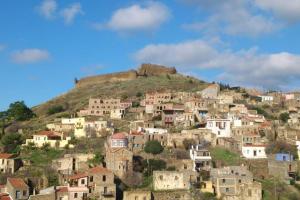 ZARTA a Cosy Stone Village House with Splendid View Chios-Island Greece