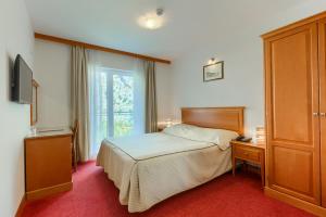 Double Room with Balcony and River View room in Hotel Villa Dvor