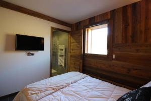 ODYSSEE B203 Vaste appartement en vieux bois sur les pistes, vue panoramique