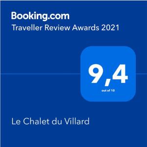 Chalets Le Chalet du Villard : Chalet