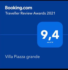 Villa Piazza grande 