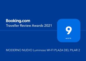 MODERNO NUEVO Luminoso WI-FI PLAZA DEL PILAR 2