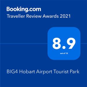 BIG4 Hobart Airport Tourist Park