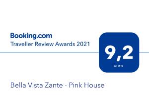 Bella Vista Zante - Pink House Zakynthos Greece