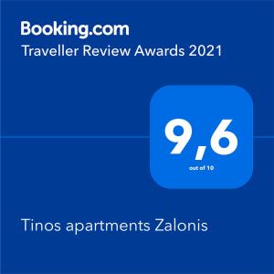 Tinos apartments Zalonis