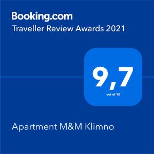 Apartment M&M Klimno 