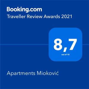 Apartments Mioković