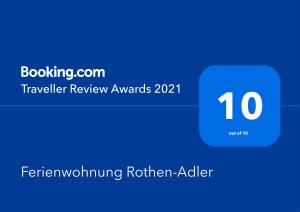 Ferienwohnung Rothen-Adler