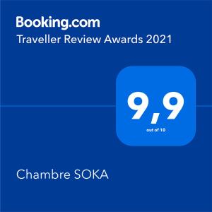 B&B / Chambres d'hotes Chambre SOKA : photos des chambres