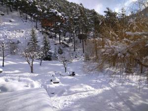 Maisons de vacances Chalet Espace Lumiere - Spa, sauna et salle de fitness : photos des chambres