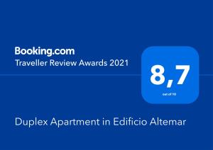 Duplex Apartment in Edificio Altemar