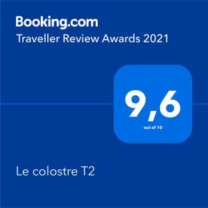 Le colostre T2