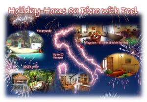 Ferienhaus mit Pool bis 20 Personen Casa vacanze con piscina fino a 20 persone