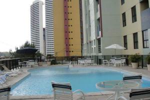 Flat 2 Quartos com vista pro Mar em Hotel 4 Estrelas