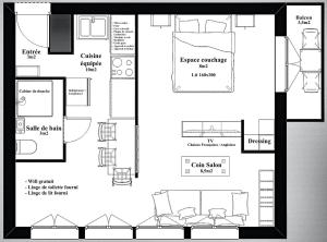 Appartements Studio Lessy - Centre village - AravisTour : photos des chambres