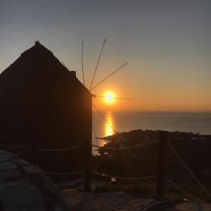 The Stone Windmill Kea Greece