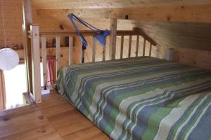 Chalets Chalet la Hulotte Foret de Broceliande : photos des chambres