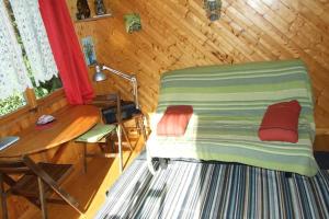 Chalets Chalet la Hulotte Foret de Broceliande : photos des chambres