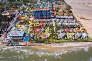 VILLA ARIA RESORT, THE SEA BY 10m,Biển và hồ bơi riêng - Vung Tau