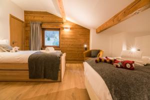 Chalets Les Portes de Megeve : photos des chambres