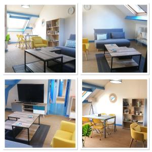 Appartements Grand et Charmant 3 pieces Breton Saint Brieuc Centre : photos des chambres