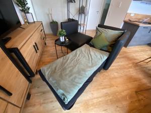 Ferienwohnung mit eigenem Garten und Bergblick