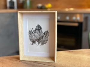 Ferienwohnung mit eigenem Garten und Bergblick