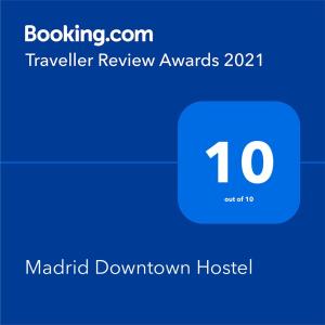 Bed in 10-Bed Mixed Dormitory Room room in Madrid Downtown Hostel