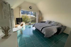 Maisons de vacances L'olivier du Cabellou, a 900 m des plages : photos des chambres