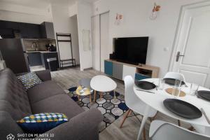 Appartements L'unique T2 Creil Gare a 25 min de Paris : photos des chambres