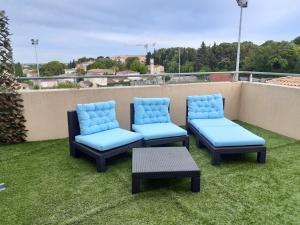 Appartements Appartement Terrasse panoramique Piscine : photos des chambres
