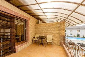 Deluxe Double Room with Balcony room in Hotel Dzherelo