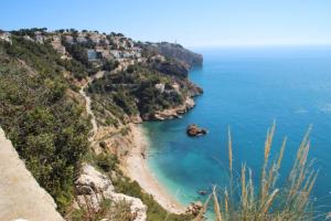 Charming Villa in Montemar with private, heated pool and sea views