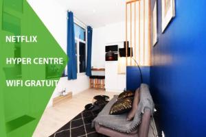 Appartements CHARMANT APPART - HYPER CENTRE - TRAMWAY - FREE WIFI - leRelaisdOdile4 : photos des chambres